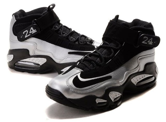 Nike Ken Griffen Max Chaussures Hommes 2014 argent noir (3)